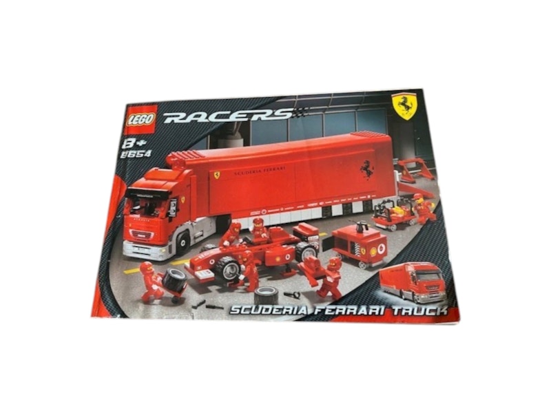 LEGO Racers Scuderia Ferrari Truck Set 8654