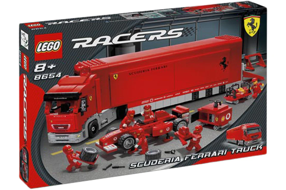 LEGO Racers Scuderia Ferrari Truck Set 8654