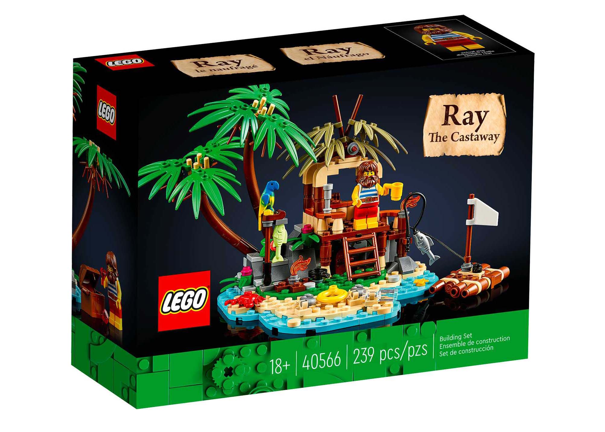 LEGO Ideas Ray the Castaway Set 40566 - JP