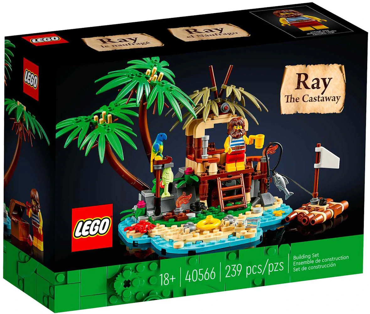 LEGO Ideas Ray the Castaway Set 40566 - US