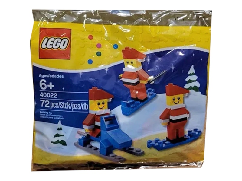 LEGO Santa 3-Pack Set 40022
