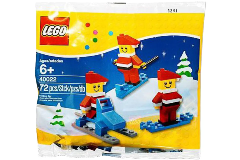 LEGO Santa 3-Pack Set 40022