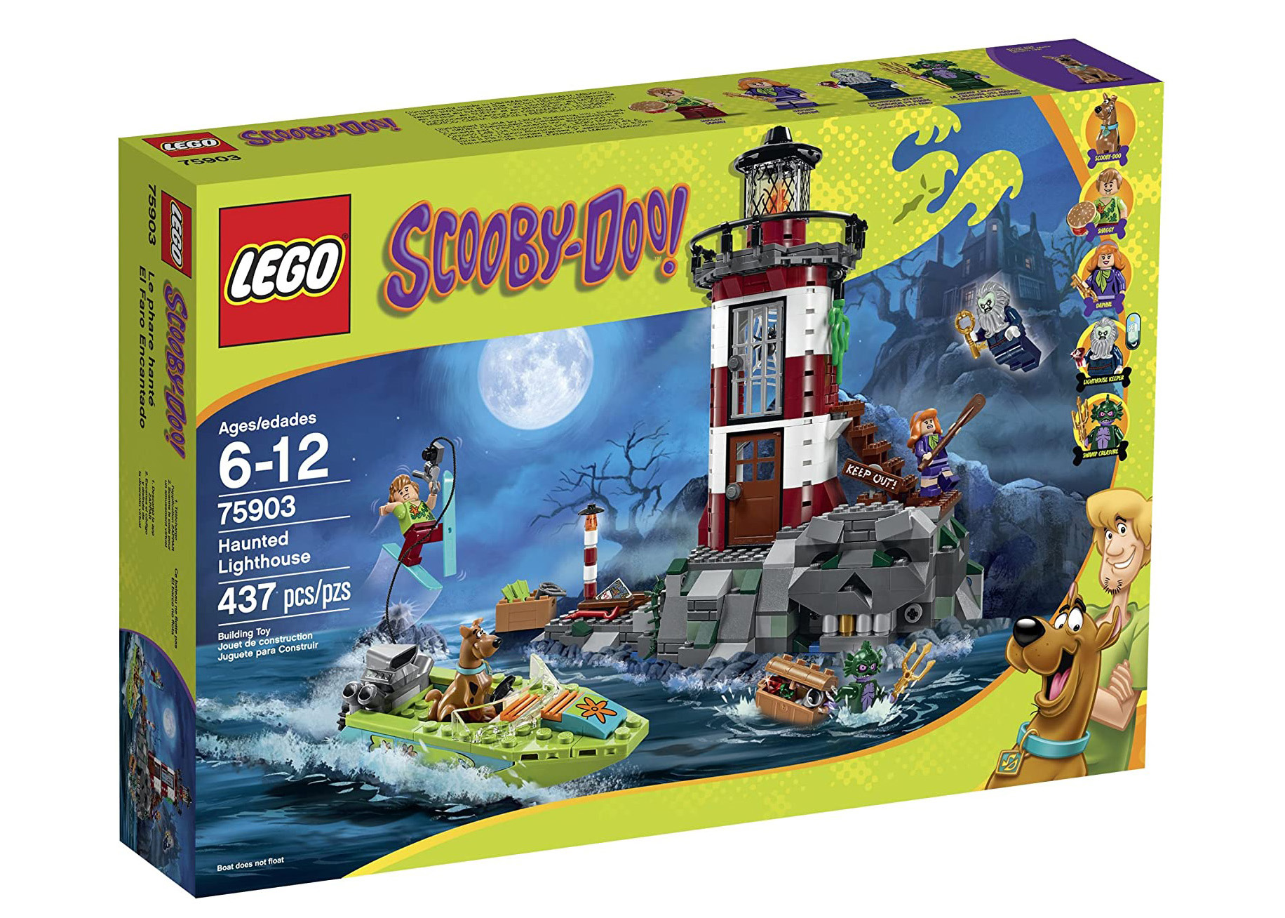 NEW⭐️ ⭐️LEGO 75903 SCOOBY-DOO HAUNTED LIGHTHOUSE 2 x MANUALS ONLY 