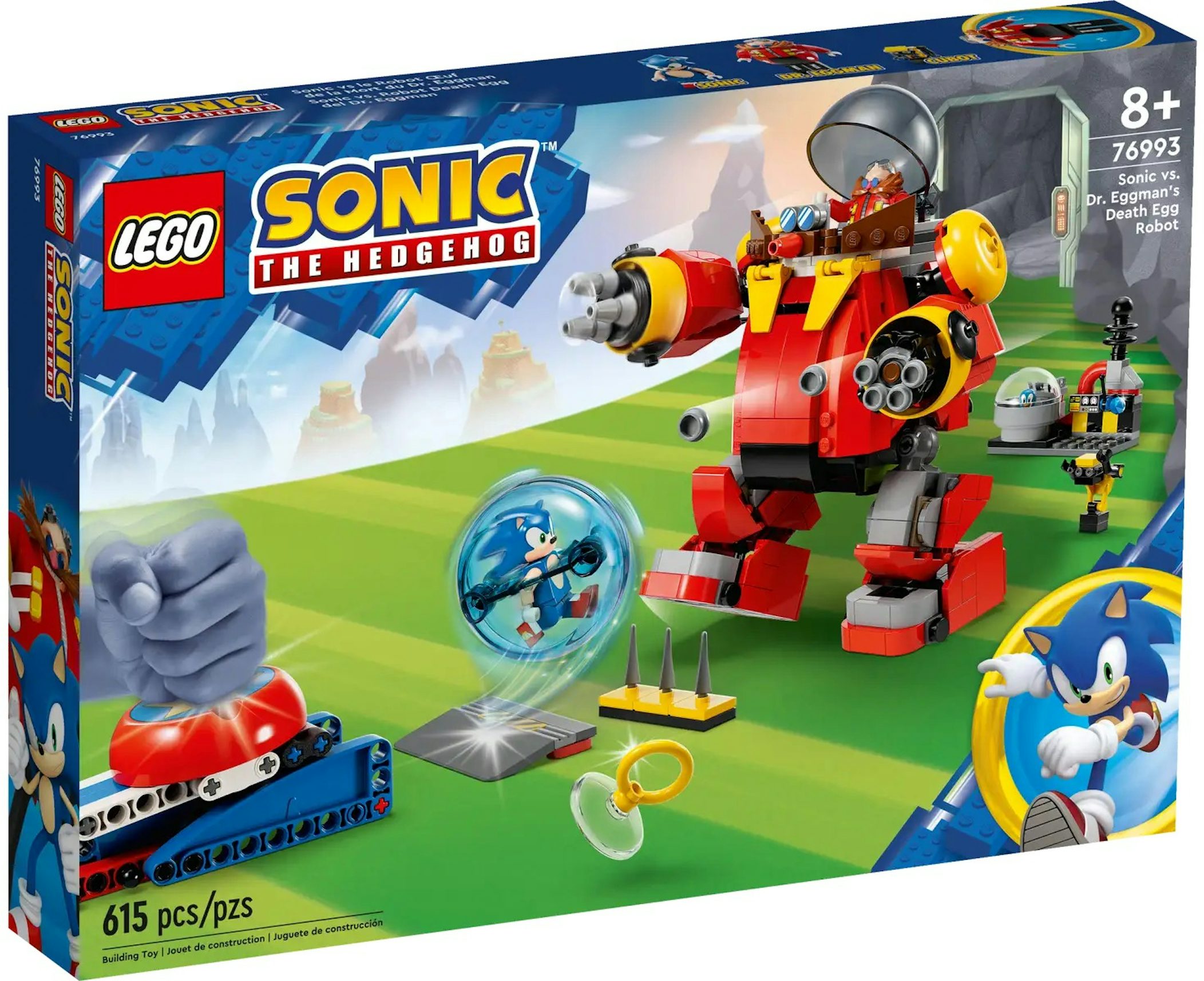 Five New Sonic The Hedgehog LEGO Sets Are Reportedly In The Works