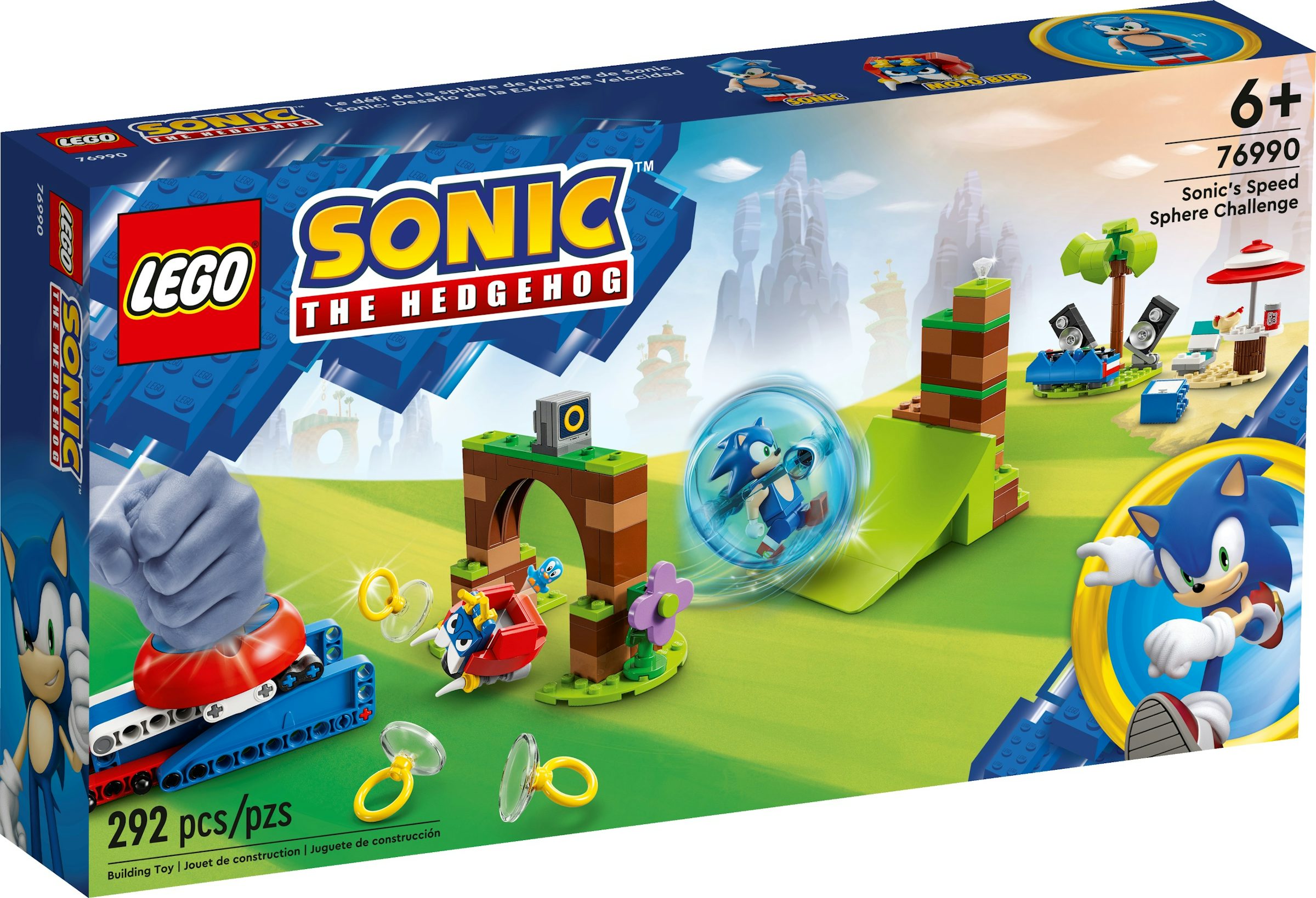 Conjunto LEGO Sonic the Hedgehog já está disponível; veja