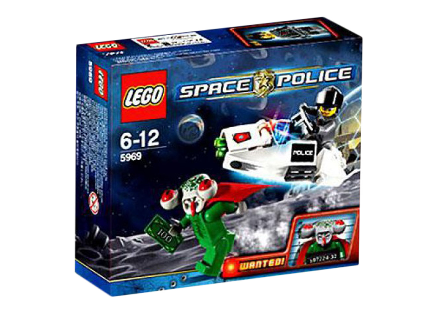 LEGO Space Police Squidman's Escape Set 5969 - US