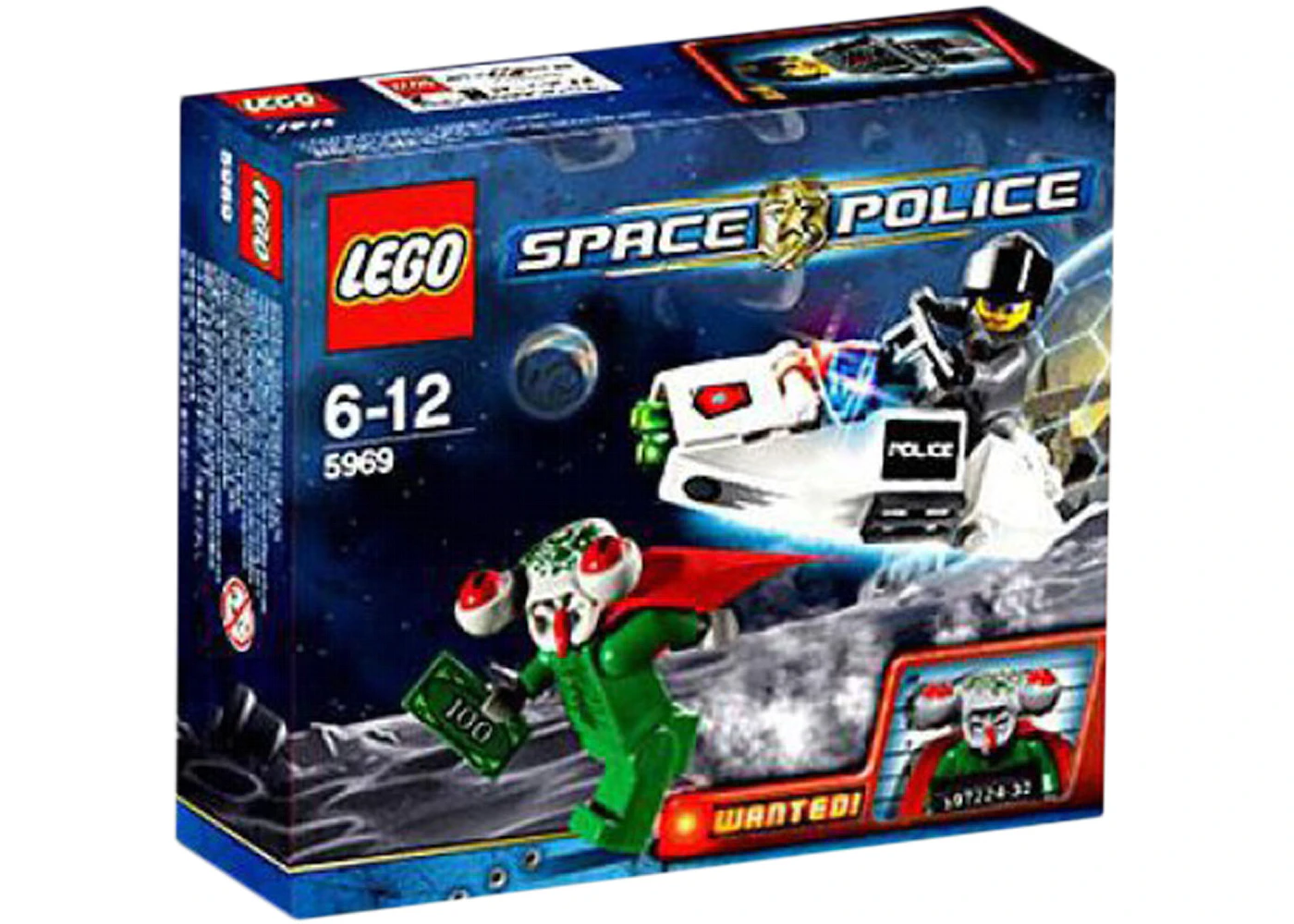 korrekt græsplæne rigdom LEGO Space Police Squidman's Escape Set 5969 - US