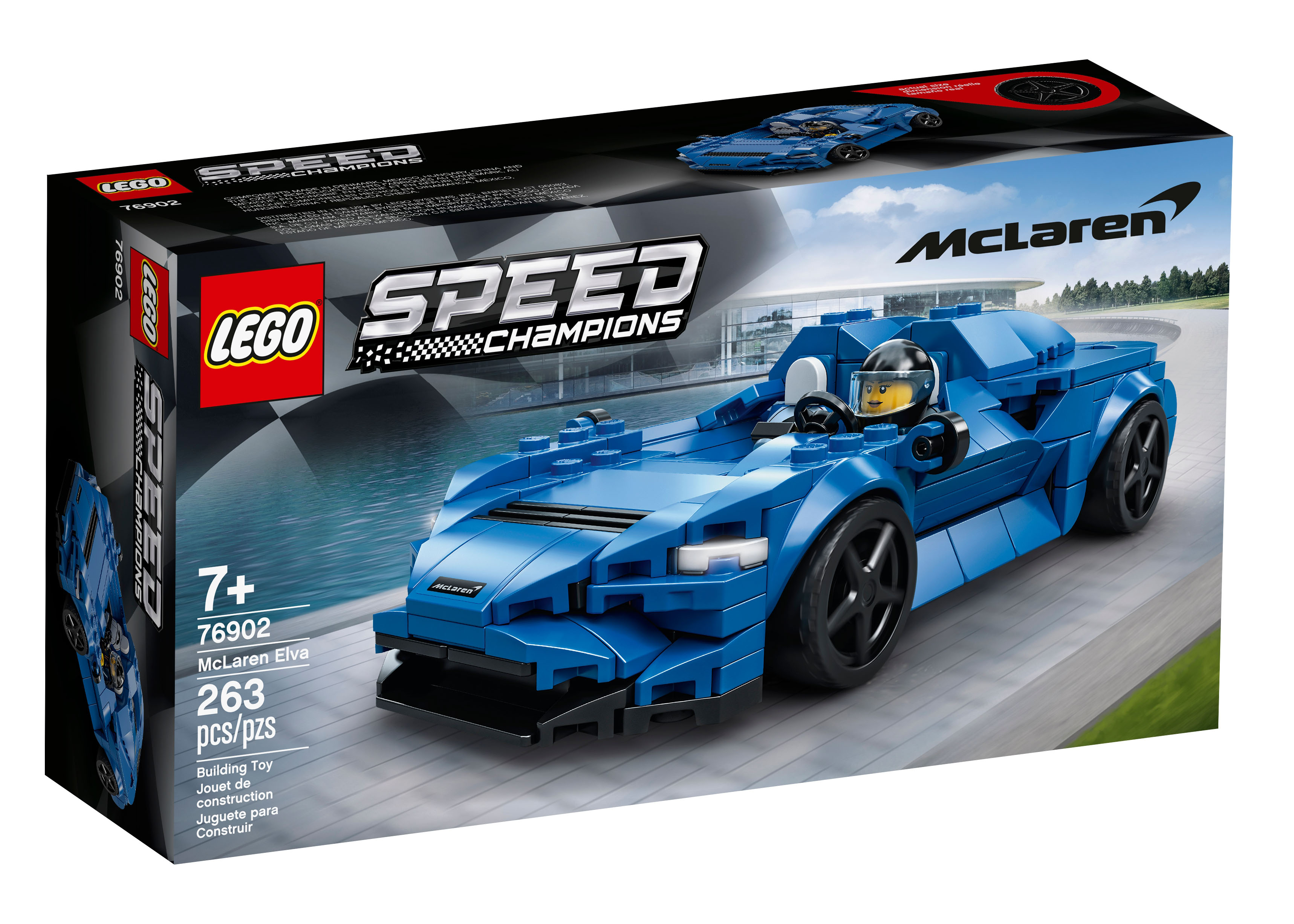 LEGO Speed Champion McLaren Elva Set 76902 - US