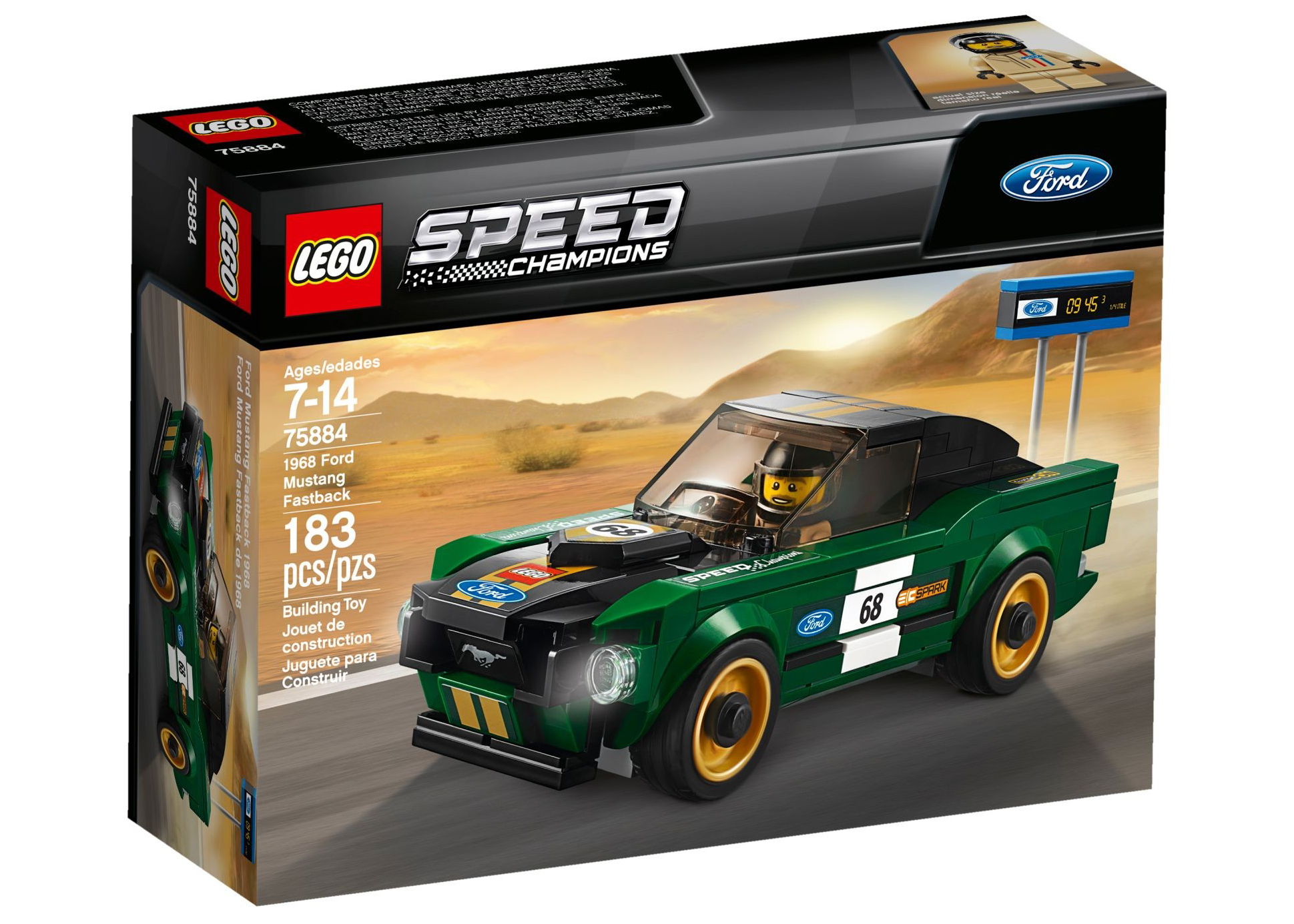 ford mustang lego speed