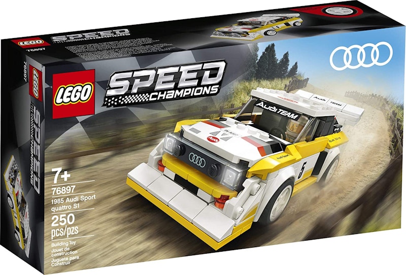 LEGO Speed Champions 1985 Audi Sport Quattro S1 Set 76897 - FW19 - US