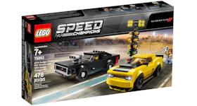 LEGO Speed Champions 2018 Dodge Challenger SRT Demon and 1970 Dodge Charger R/T Set 75893
