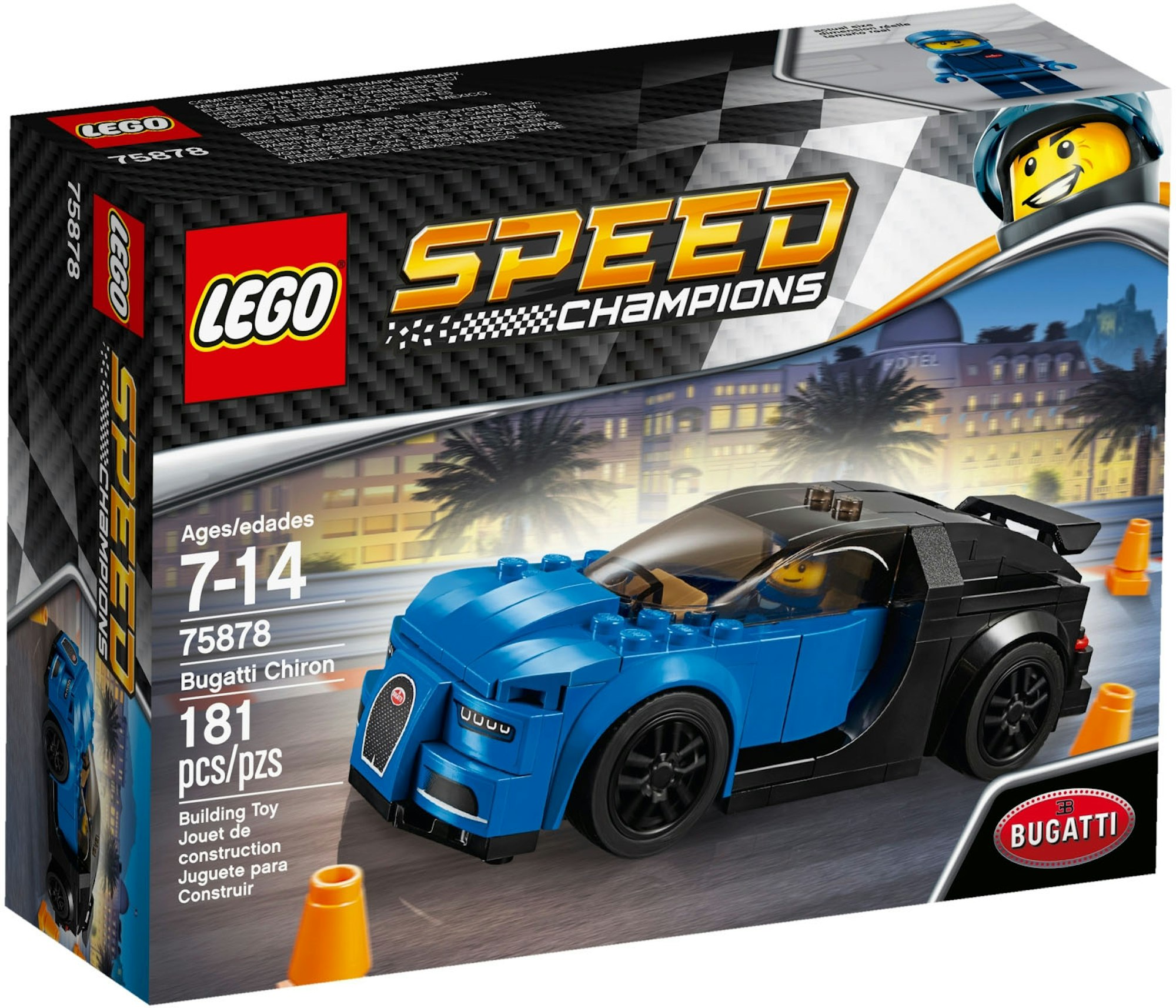 lide deltage Mindst LEGO Speed Champions Bugatti Chiron Set 75878 - US