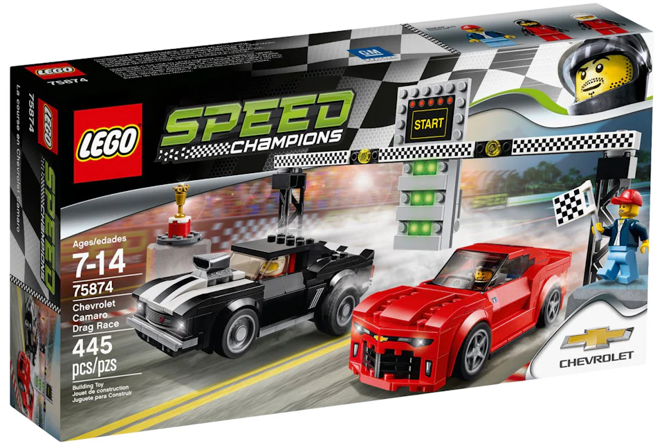 LEGO Speed Champions Chevrolet Camaro Drag Race Set 75874