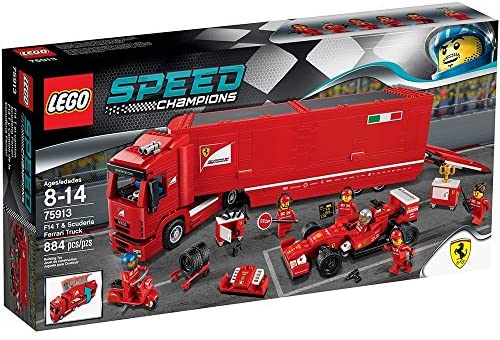 LEGO Speed Champions F14 T Scuderia Ferrari Truck Set 75913 GB