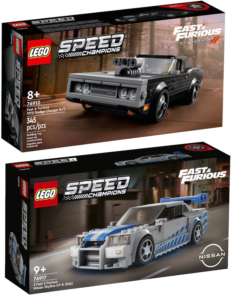 LEGO Speed Champions Fast & Furious Set of 2 - US
