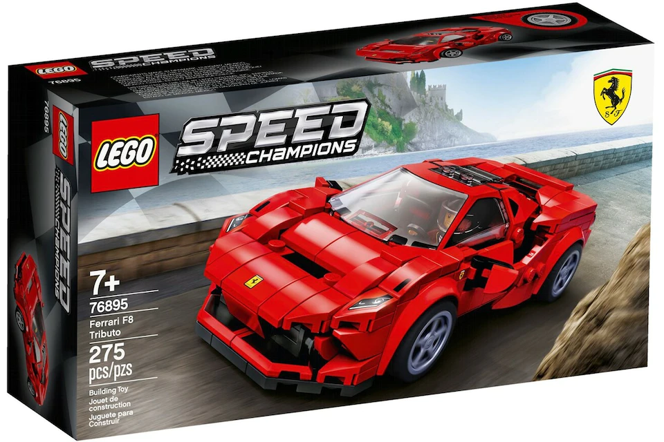 LEGO Speed Champions Ferrari F8 Tributo Set 76895