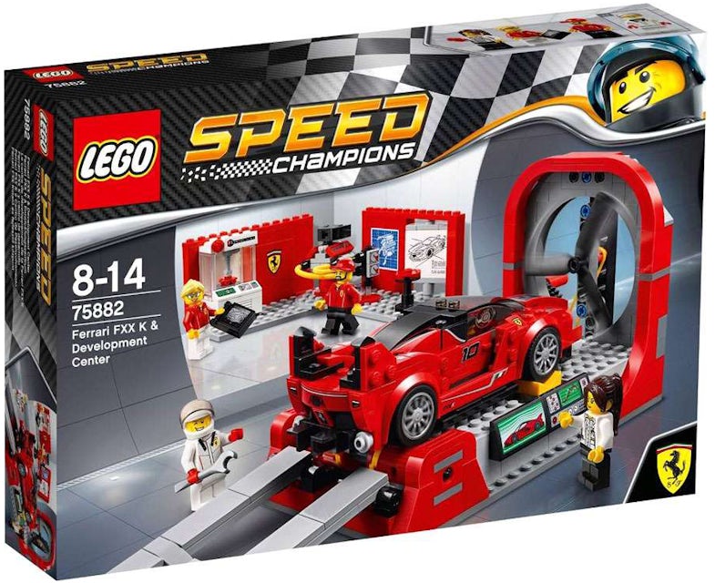 LEGO Speed Champions Ferrari FXX K & Development Center Set 75882 - US