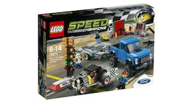LEGO Speed Champions Ford F-150 Raptor & Ford Model A Hot Rod Set 75875