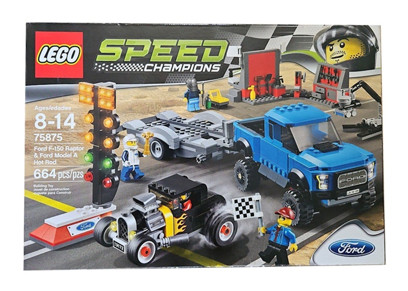 LEGO Speed Champions Ford F-150 Raptor & Ford Model A Hot Rod Set 75875