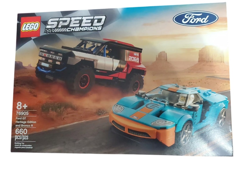 LEGO Speed Champions Ford GT Heritage Edition and Bronco R Set