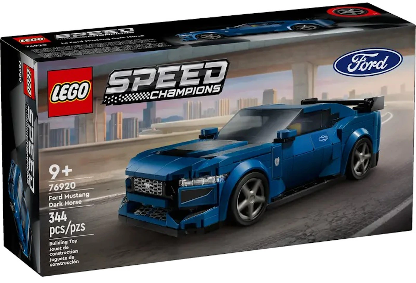 Ford Mustang Dark Horse Sports Car 76920, Speed Champions