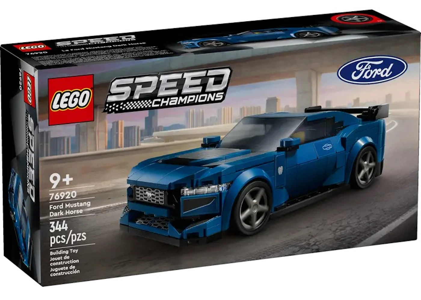 LEGO Speed Champions Ford Mustang Dark Horse Sports Car Set 76920 - US