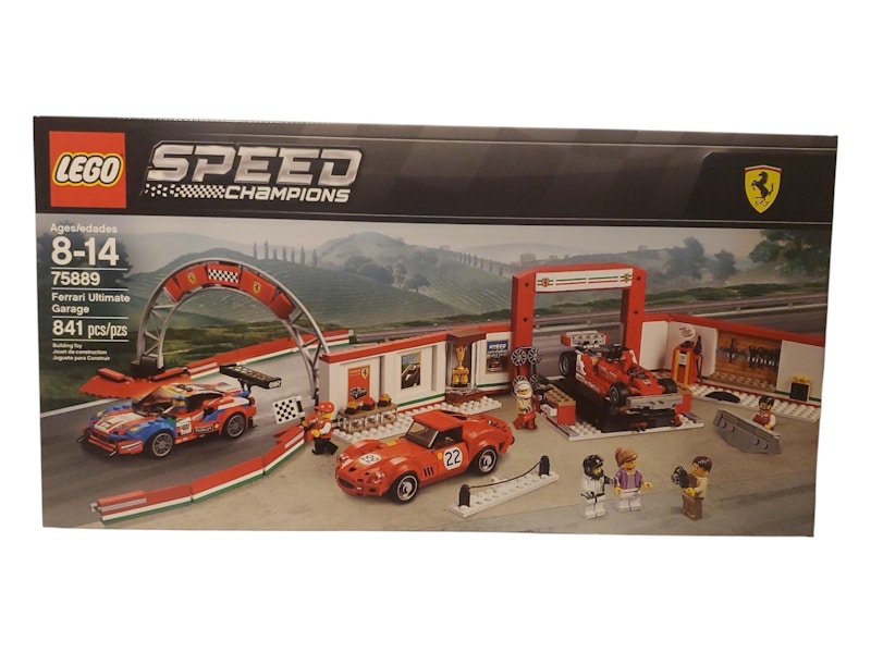 LEGO Speed Champions Ferrari Ultimate Garage Set 75889 US