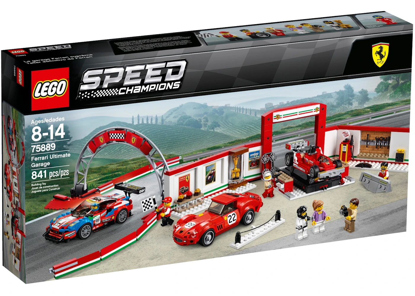 LEGO Speed Champions Ferrari Garage Set 75889 - US