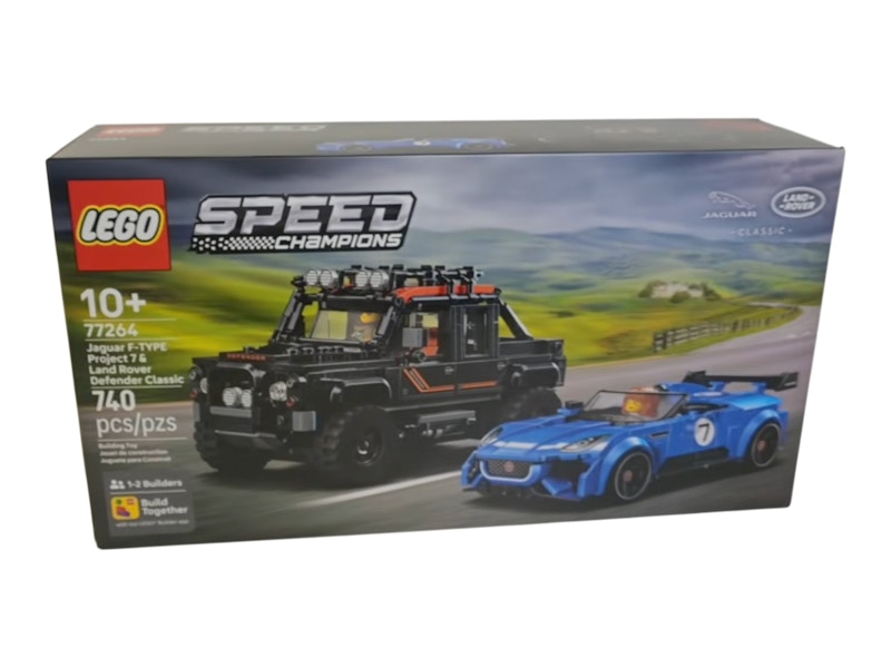 LEGO Speed Champions: Jaguar Project 7 & Land Rover Defender Set #77264