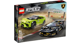 LEGO Speed Champions Lamborghini Urus ST-X & Lamborghini Huracán Super Trofeo EVO Set 76899