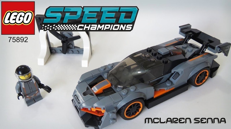 LEGO Speed Champions Mclaren Senna Set 75892 US