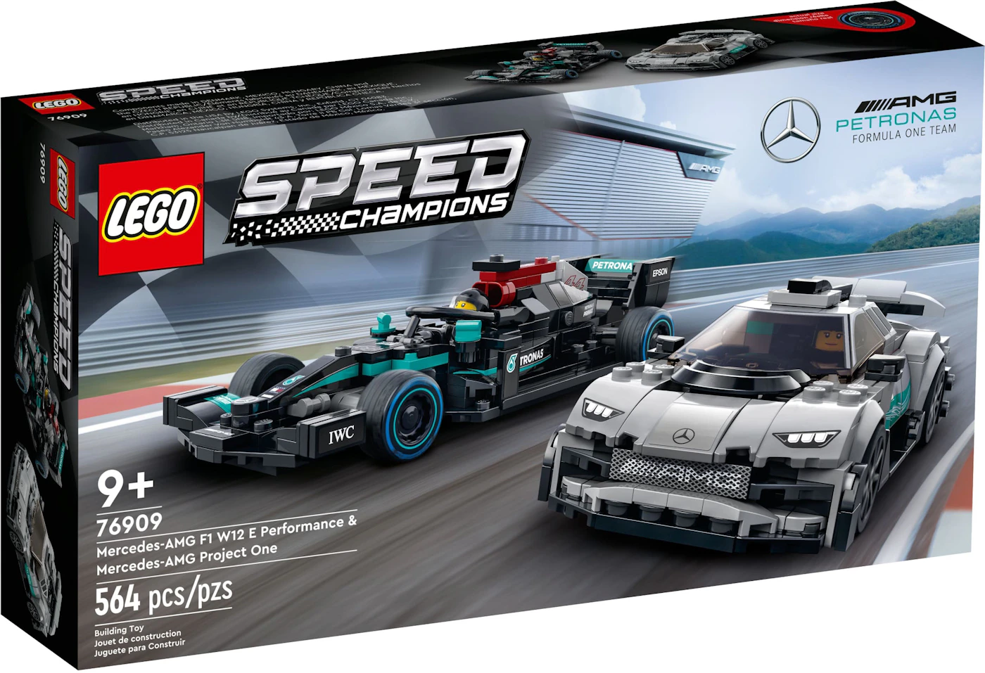 LEGO Speed Champions Mercedes-AMG F1 W12 E Performance & Mercedes-AMG Project One -