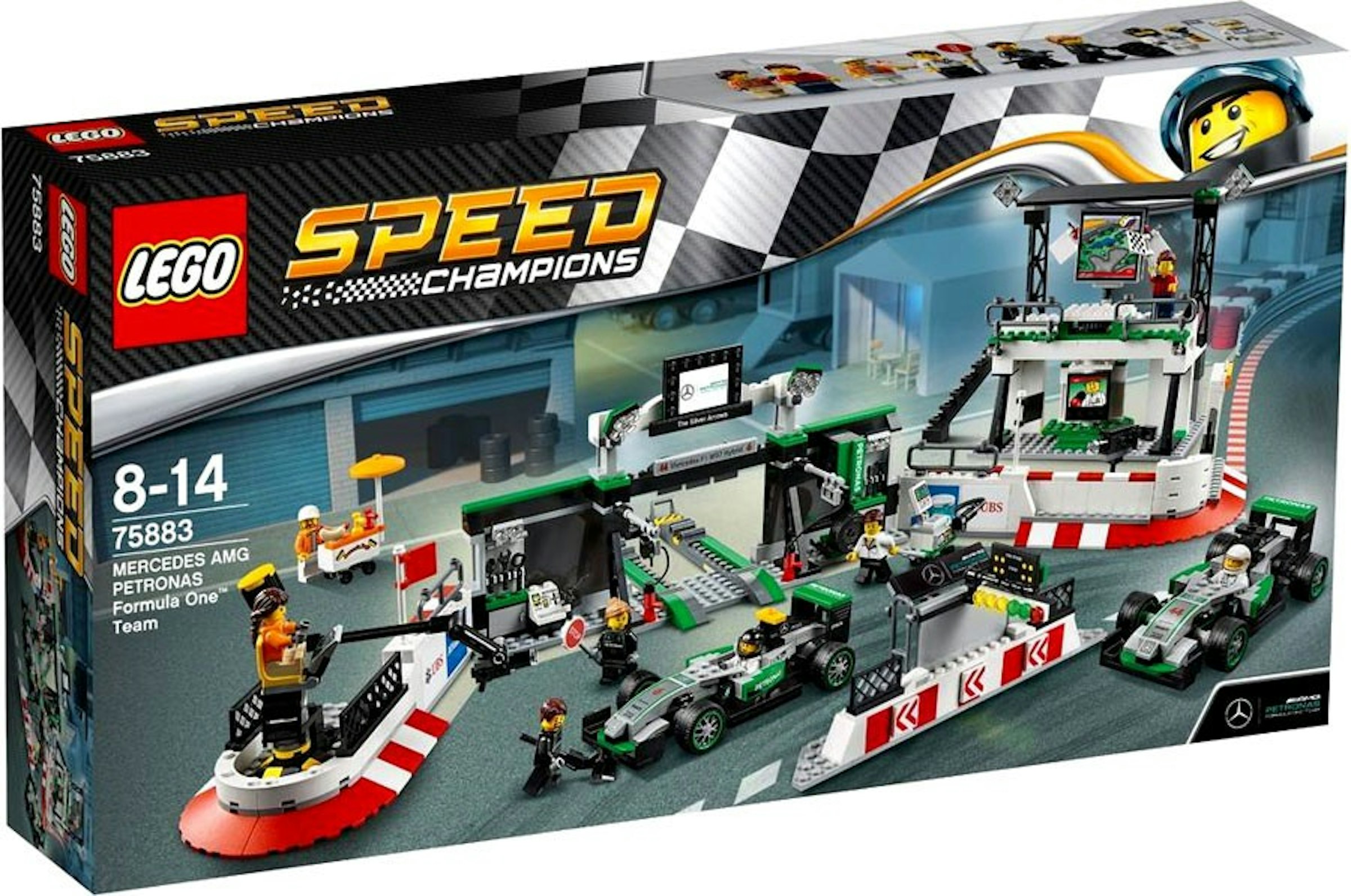 usund civilisere Forbløffe LEGO Speed Champions Mercedes AMG Petronas Formula One Team Set 75883 - JP