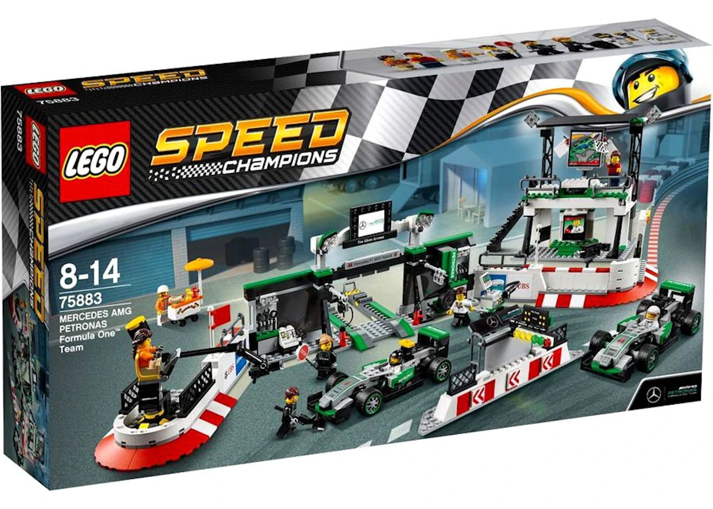 Australien Ru Hovedgade LEGO Speed Champions Mercedes AMG Petronas Formula One Team Set 75883 - US