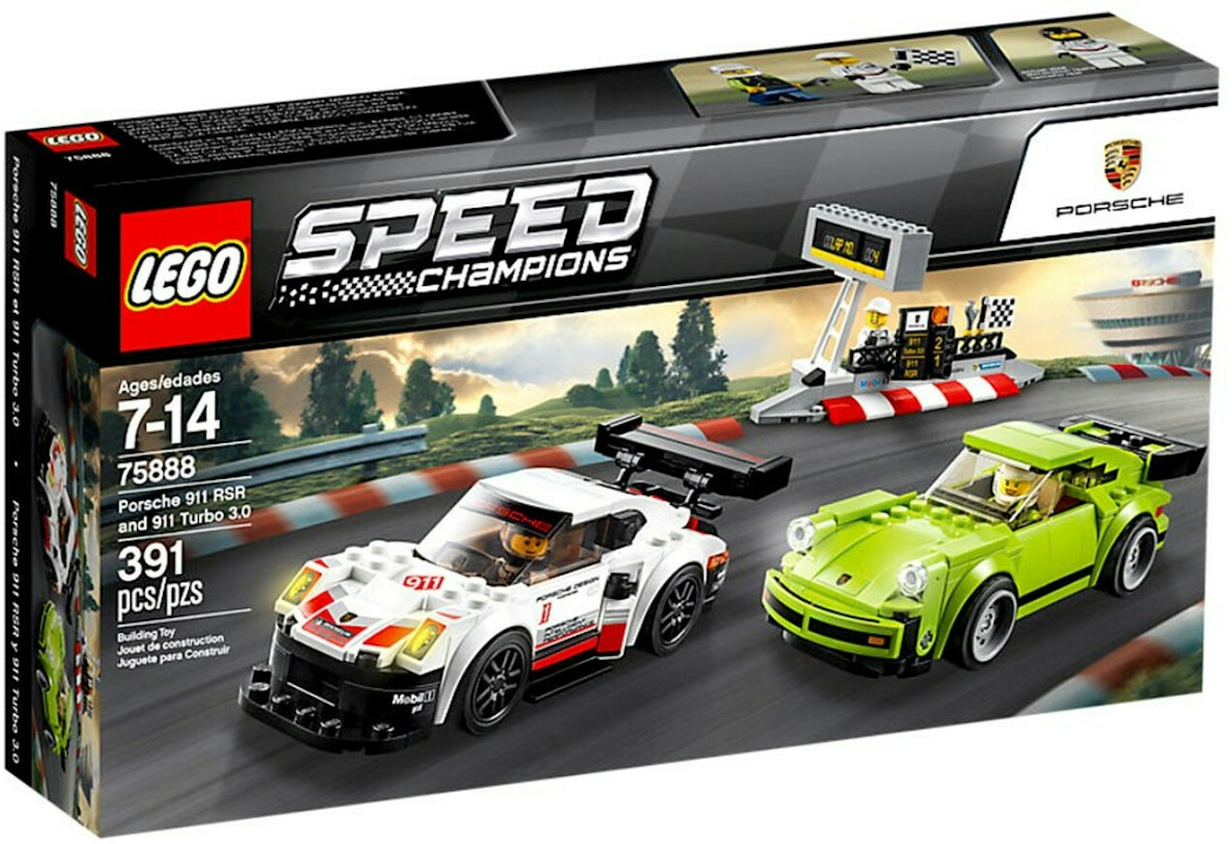LEGO Speed Champions Porsche 911 RSR 911 3 Set 75888 - US