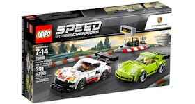 LEGO Speed Champions Porsche 911 RSR and 911 Turbo 3 Set 75888