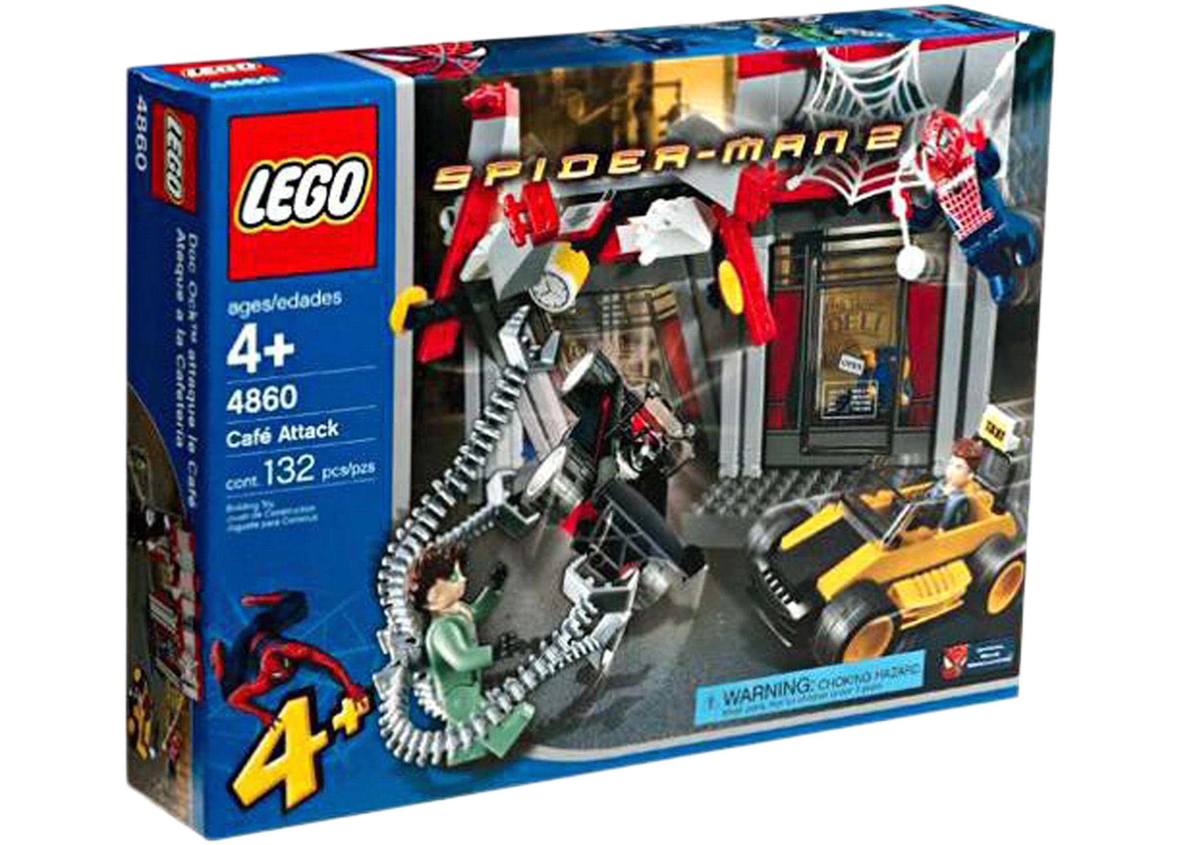 Química viudo Mansedumbre LEGO Spider-Man 2 Cafe Attack Set 4860 - ES