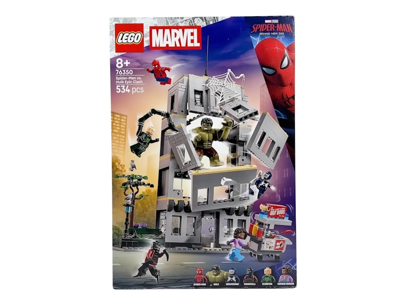 Set LEGO Spider-Man contra Hulk Epic Clash #76350