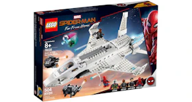 LEGO Spiderman Stark Jet and the Drone Attack Set 76130