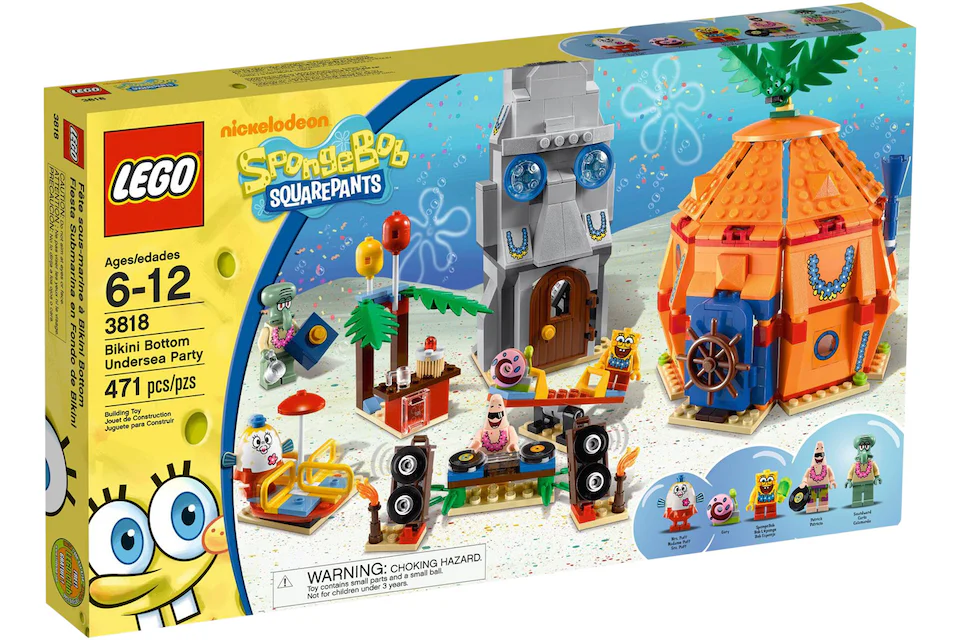 LEGO SpongeBob SquarePants Bikini Bottom Undersea Party Set 3818