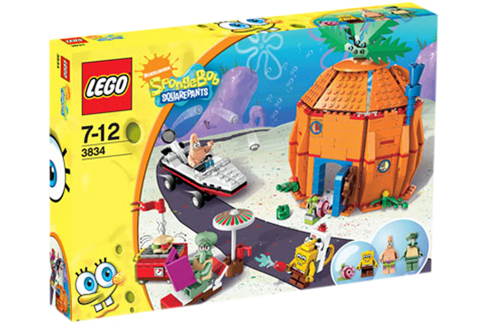Contemporary Compress Vibrate LEGO SpongeBob SquarePants Good Neighbours at Bikini Bottom Set 3834 - TW