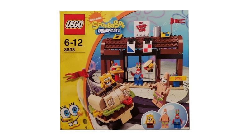 Set LEGO 3833 de Krusty Krab Adventures de Bob Esponja MX