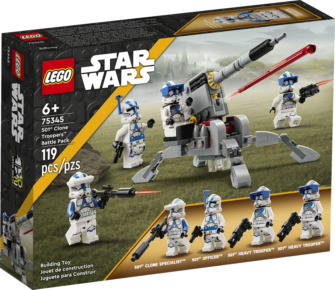Star Wars 501st Clone Troopers Battle Pack Set 75345 - US