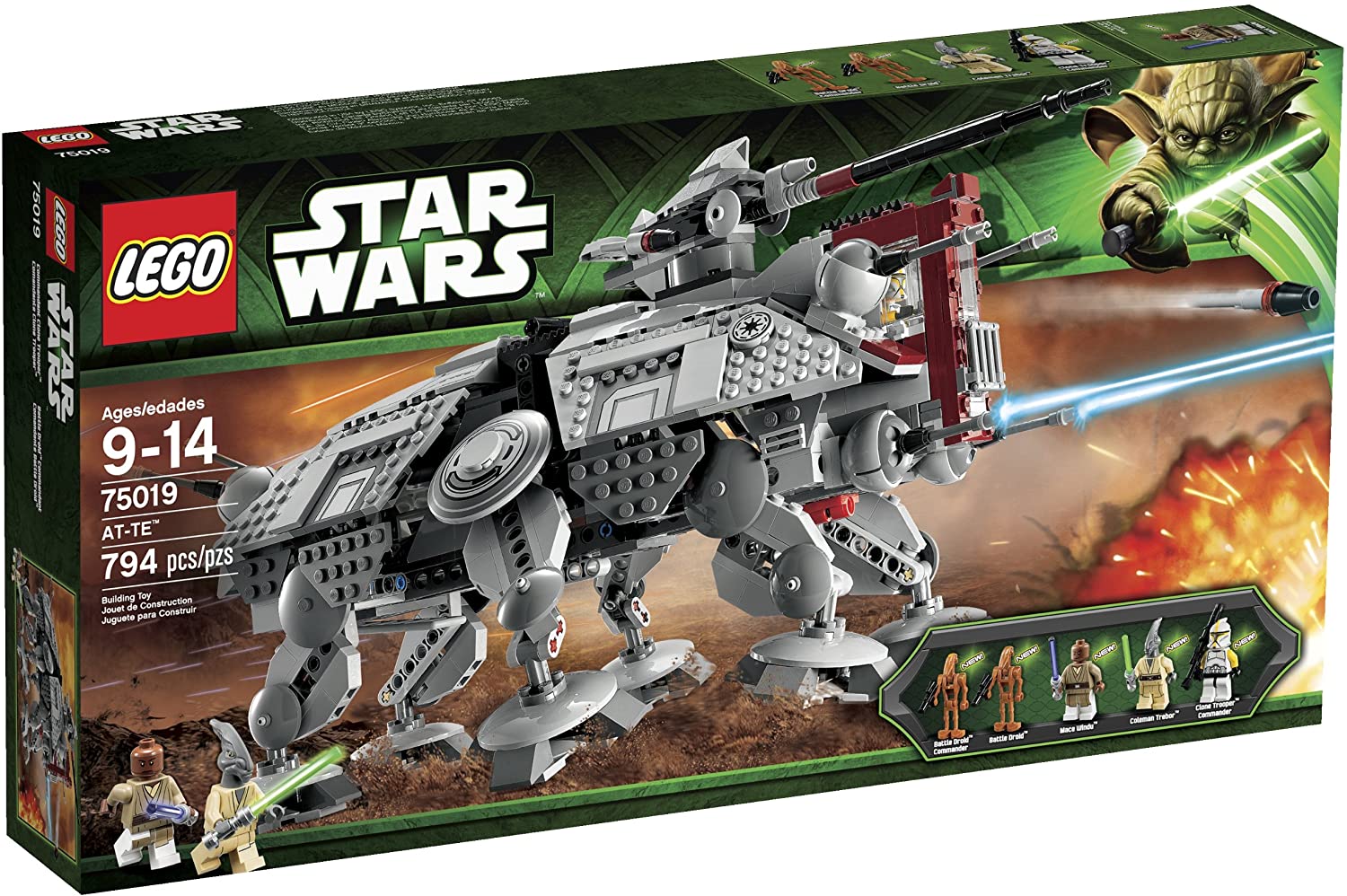 LEGO Star Wars AT-TE Set 75019 - JP