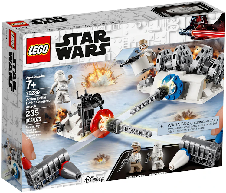 LEGO Star Wars Action Hoth Generator Attack 75239 US