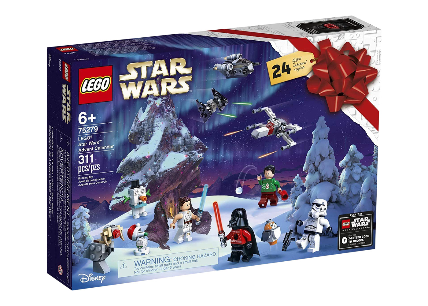 Lego star wars store advent calendar 2019