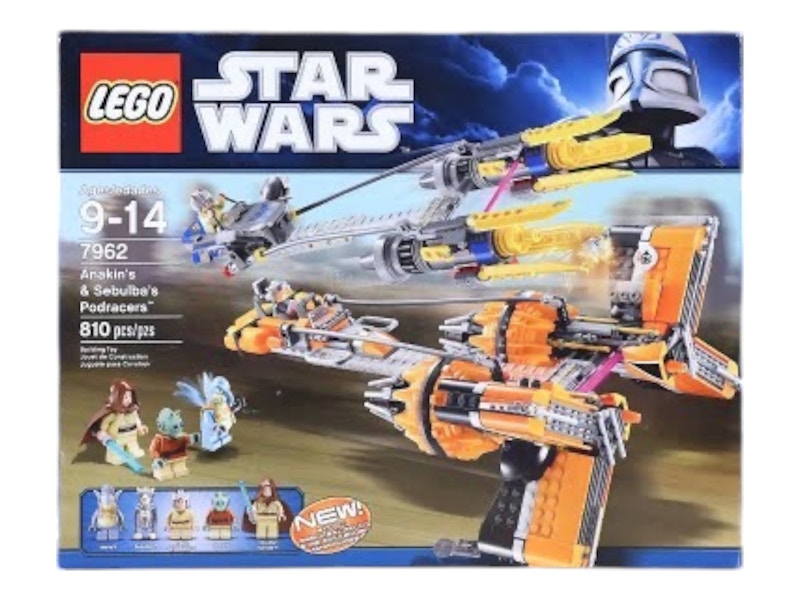 LEGO Star Wars Anakin Skywalker y Sebulba's Podracers Set 7962 US