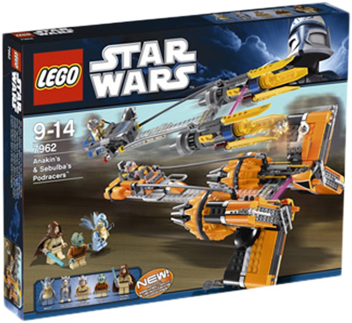 LEGO Wars Anakin Skywalker and Sebulba's Podracers 7962 - US