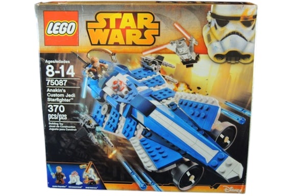 LEGO Star Wars Anakin's Custom Jedi Starfighter Set 75087