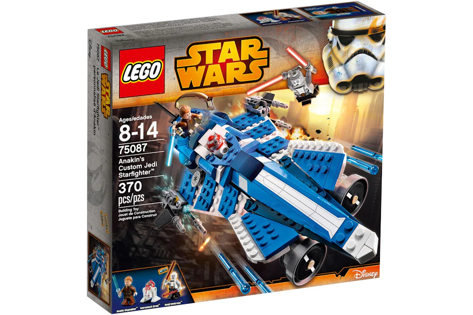 LEGO Star Wars Anakin's Custom Jedi Starfighter Set 75087